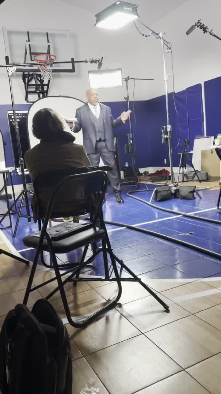 Production photograph from The Bitcoin Rebellion